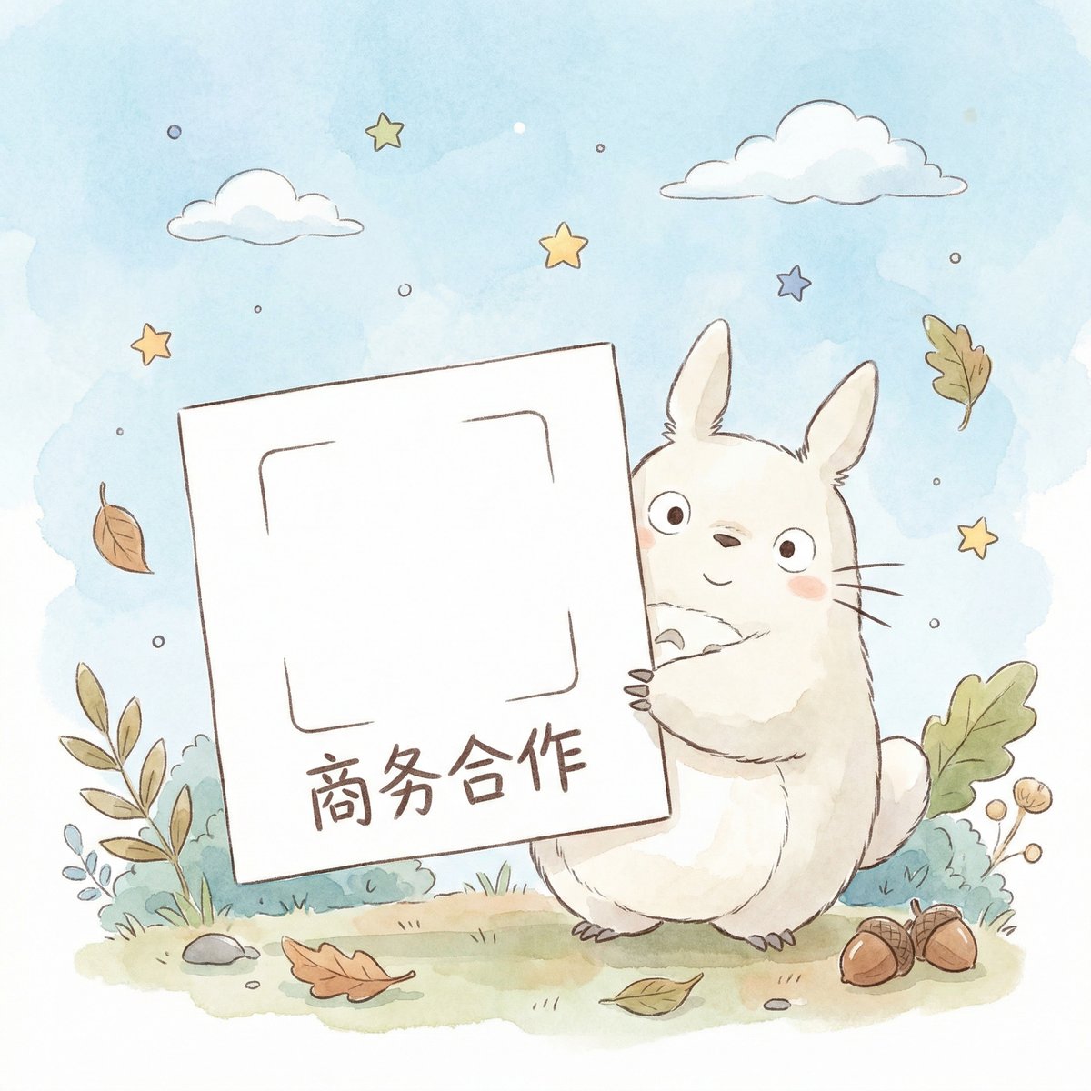 媚黑商务二维码